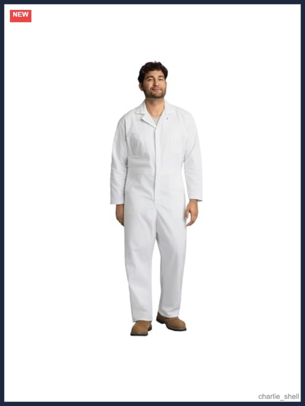 Twill Action Back Coverall Mechanic Work Utility ZeroSkratch Pleats